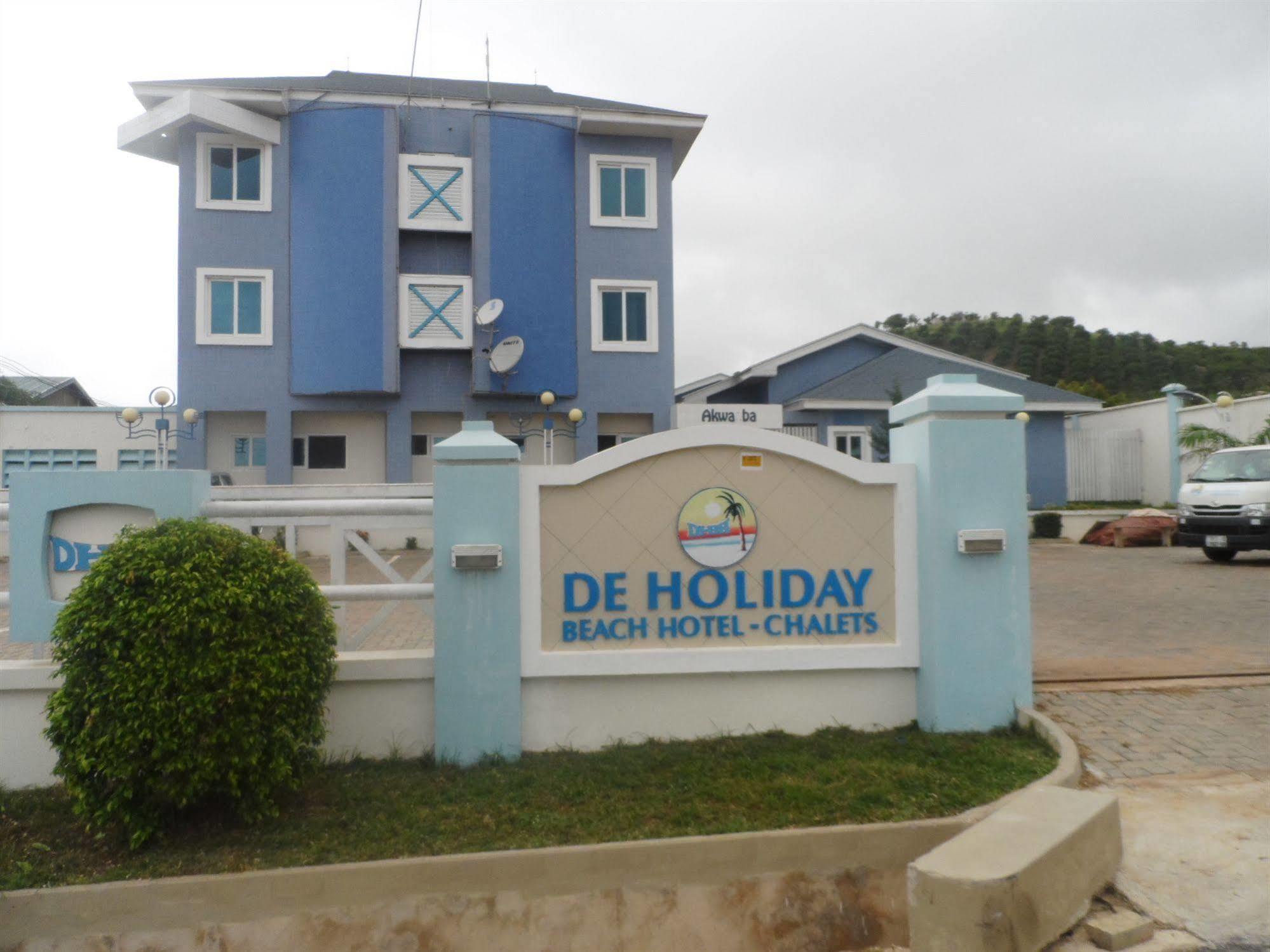 De Holiday Beach Hotel Kokrobite Eksteriør bilde